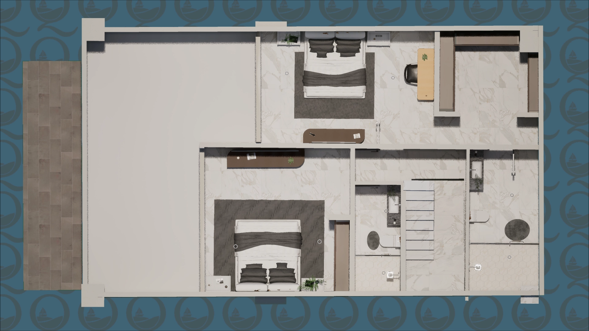 Plano 1 - Residencia 607