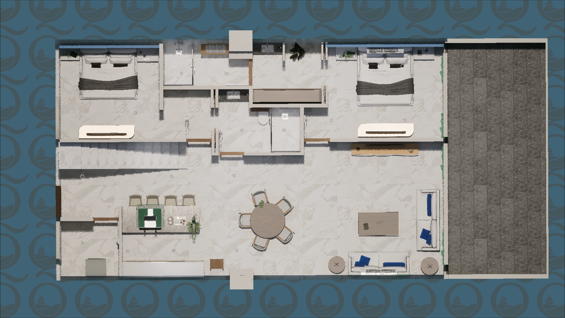 Plano 1 - Residencia 104