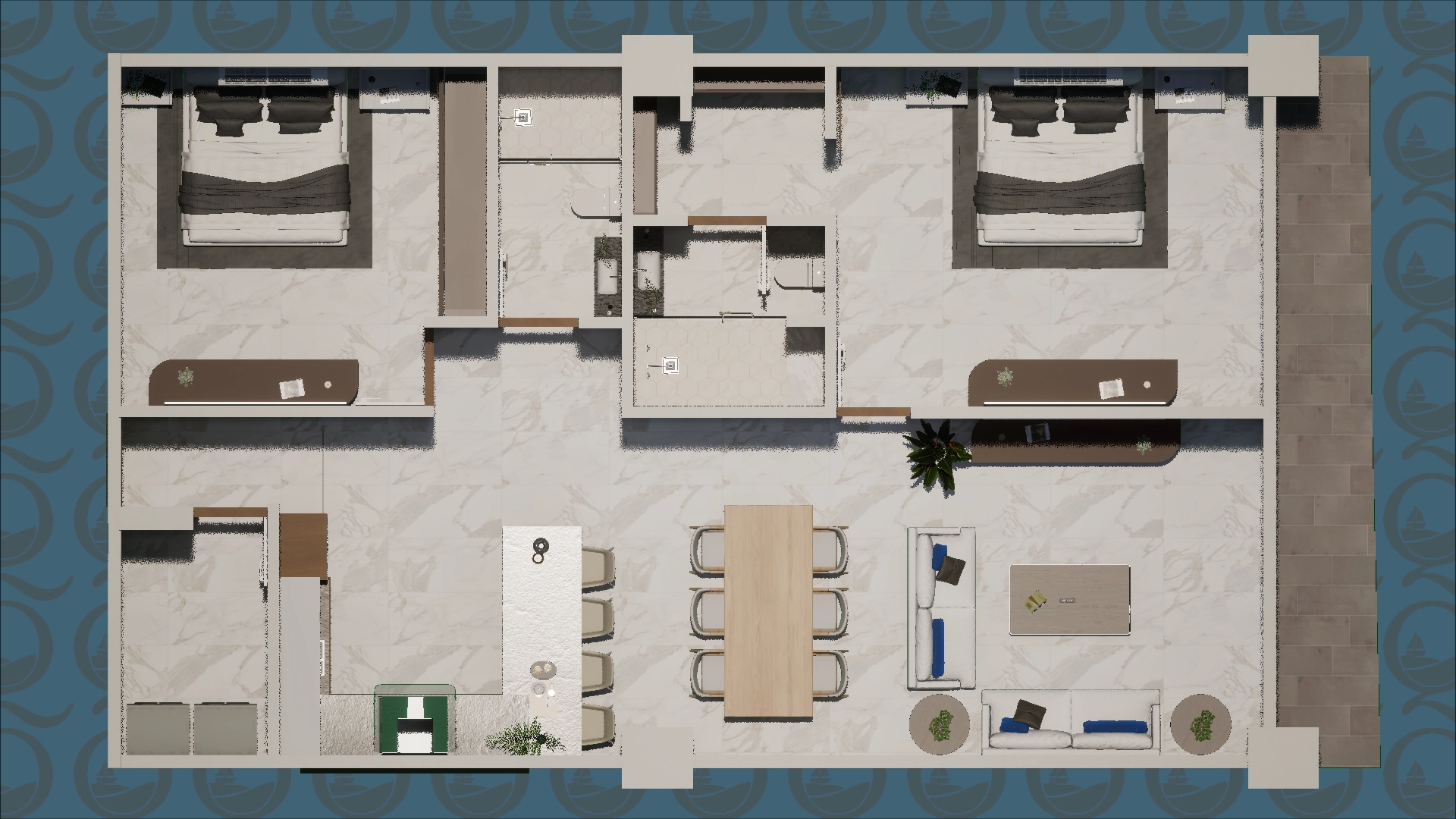 Plano 1 - Residencia 306